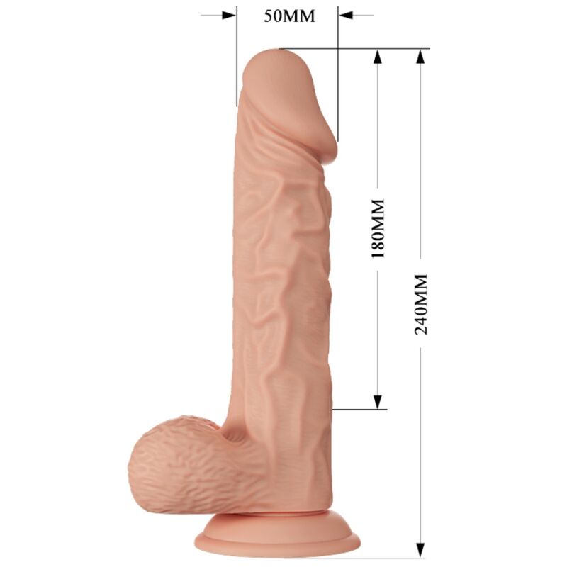 BAILE - LOVELY ENCOUNTER BURAQ VIBRATION 24 CM NATURAL