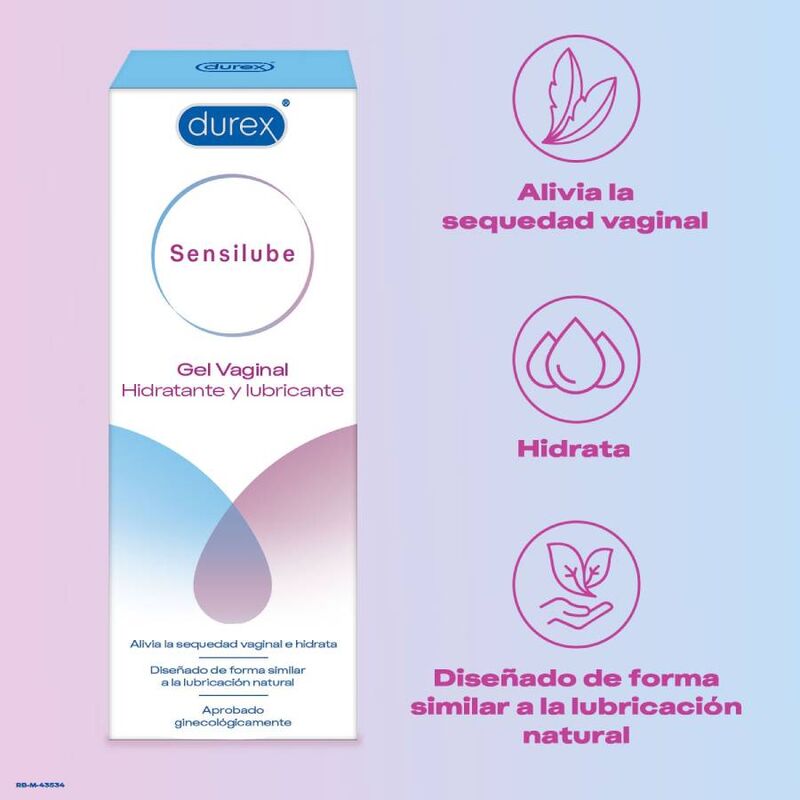 DUREX - SENSILUBE HYDRATING LUBRICATING GEL 40 ML