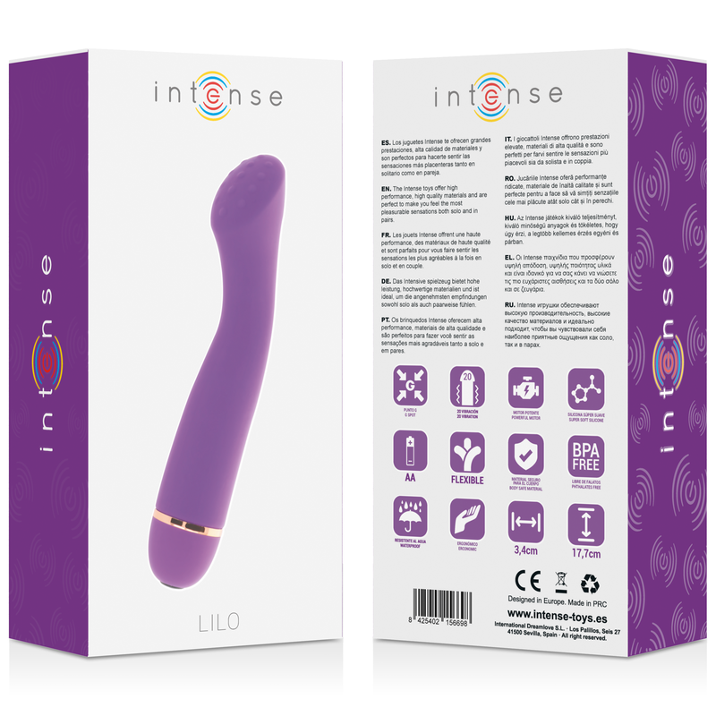 INTENSE - LILO 20 SPEEDS LILAC SILICONE