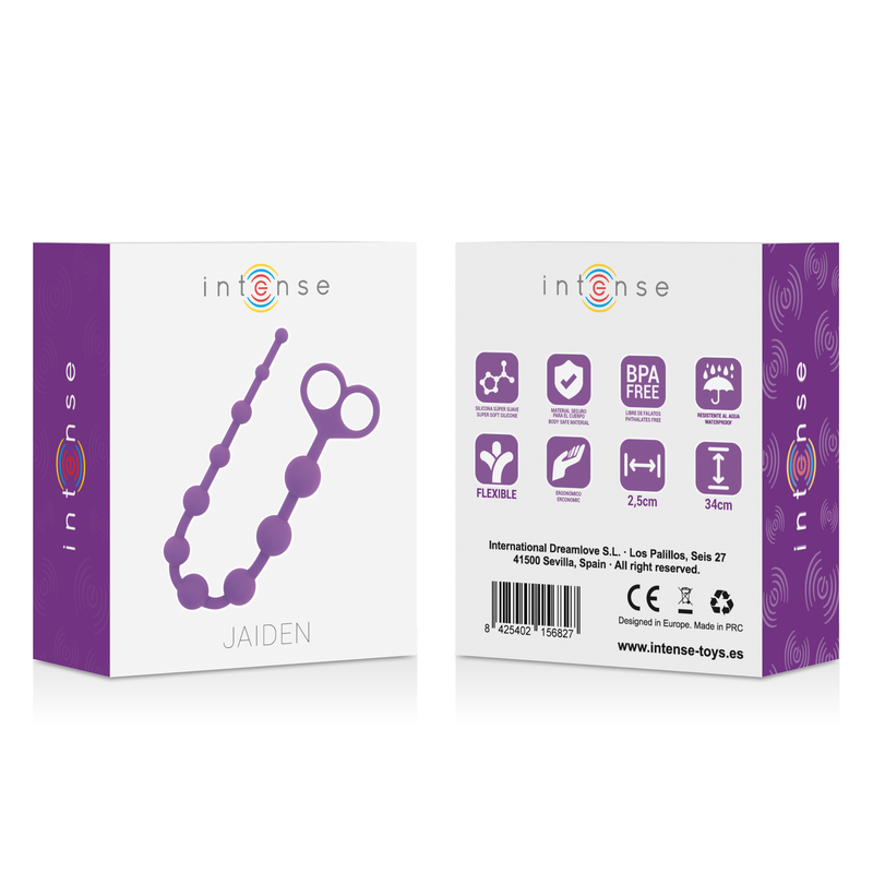 INTENSE - LILAC JAIDEN ANAL BEADS