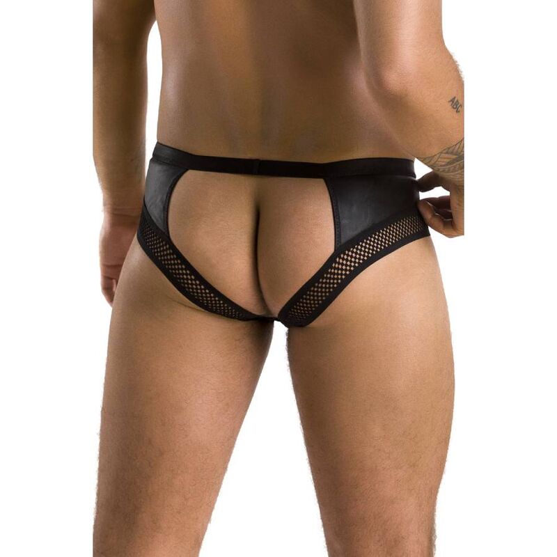 PASSION - 030 TOM OPEN PANTY BLACK L/XL