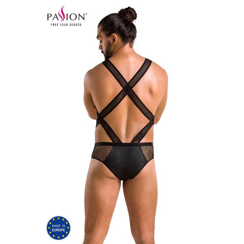 PASSION - 045 VICTOR BLACK BODYSUIT L/XL