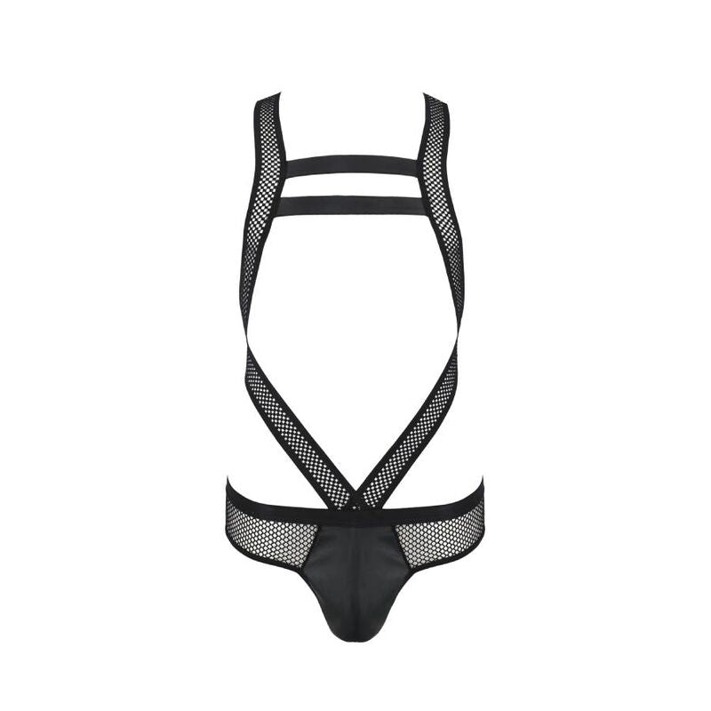 PASSION - 045 VICTOR BLACK BODYSUIT L/XL