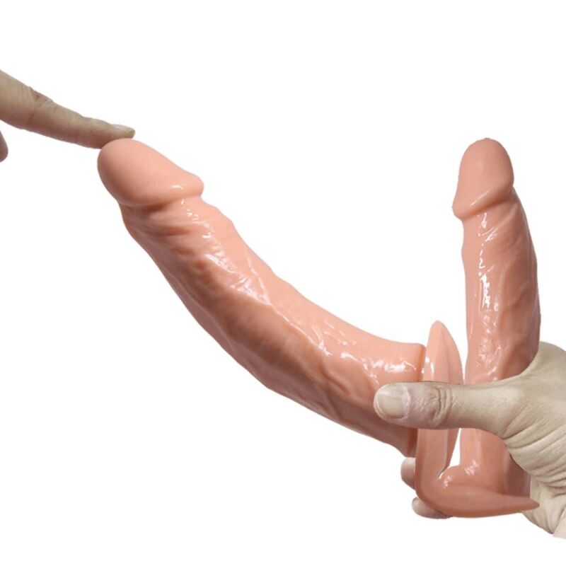 BAILE - ULTRA PASSIONATE DOUBLE DILDOES WITH HARNESS