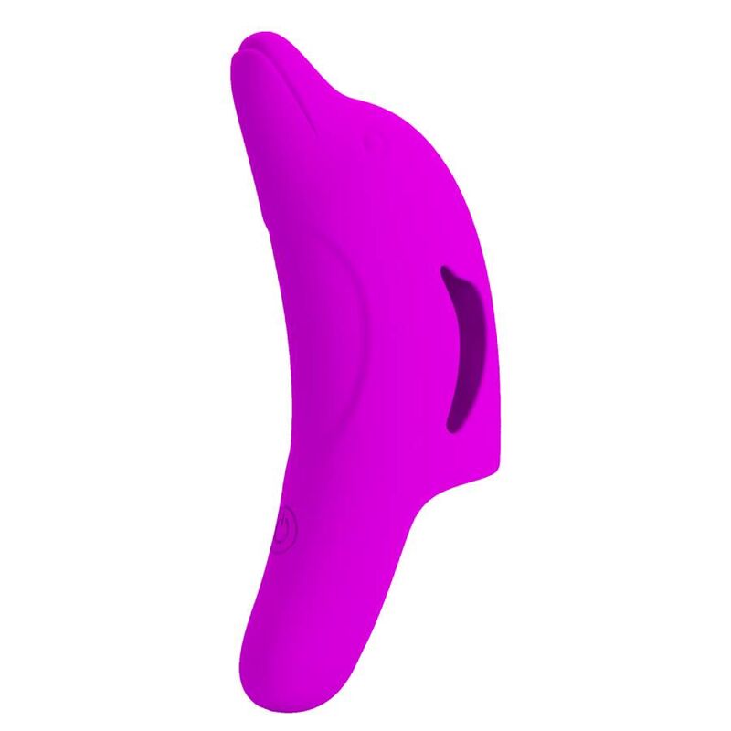PRETTY LOVE - POWERFUL PURPLE DELPHINI FINGER STIMULATOR