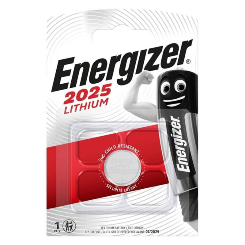 ENERGIZER - CR2025 3V LITHIUM COIN BATTERY 1 UNIT