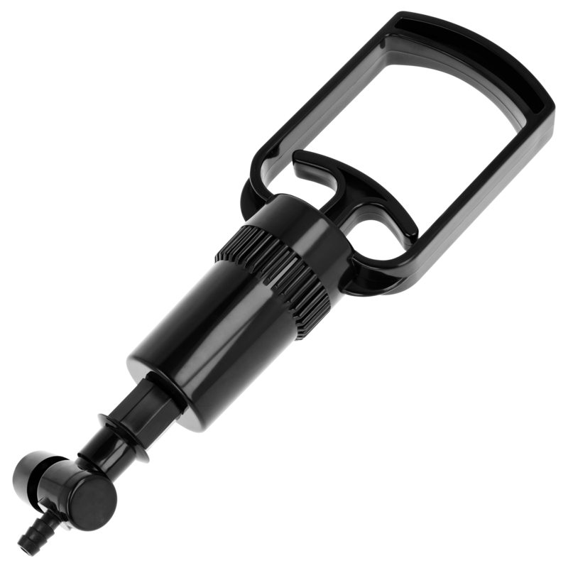 INTENSE - MANUAL VAGINAL PUMP WITH TWO INTERCHANGEABLE CUPS