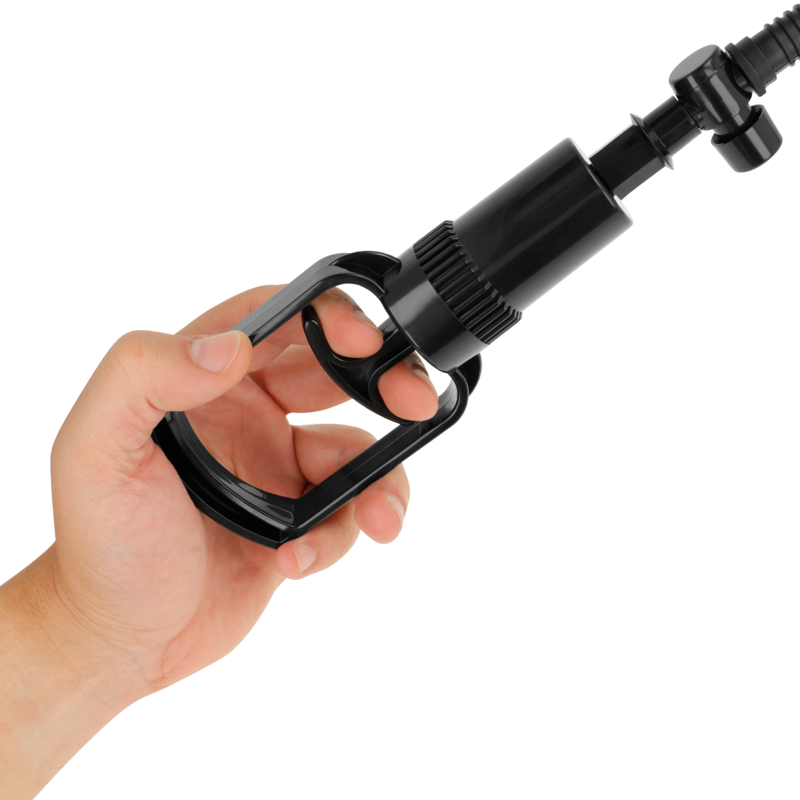 INTENSE - MANUAL VAGINAL PUMP WITH TWO INTERCHANGEABLE CUPS