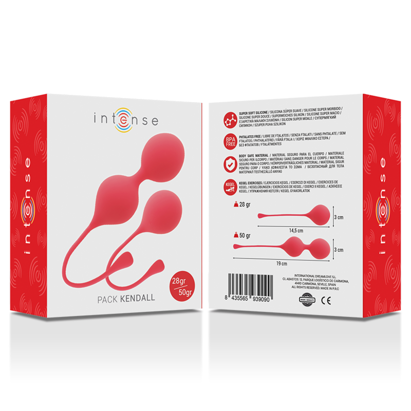 INTENSE - RED KENDALL KEGEL BALL PACK