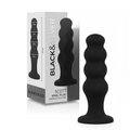 BLACK&SILVER - SCOTT PREMIUM BLACK SILICONE BUTT PLUG