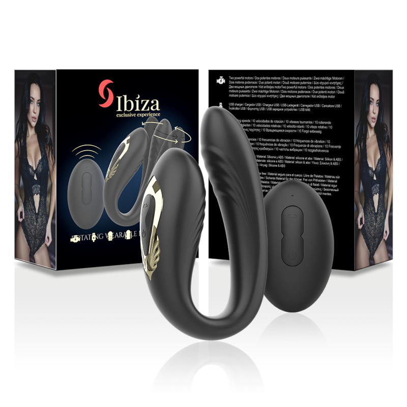 IBIZA - ROTATING DOUBLE VIBRATOR
