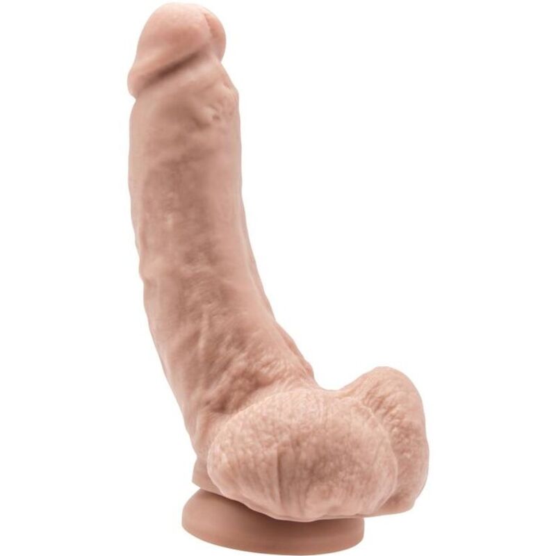 GET REAL - 8" SKIN-LIKE BEADED DILDO