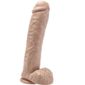 GET REAL - SKIN DILDO 28 CM WITH BALLS