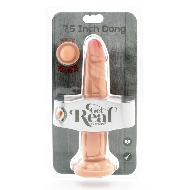 GET REAL - DUAL DENSITY DONG 19 CM