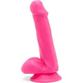 GET REAL - HAPPY DICKS GOD 12 CM PINK BALLS