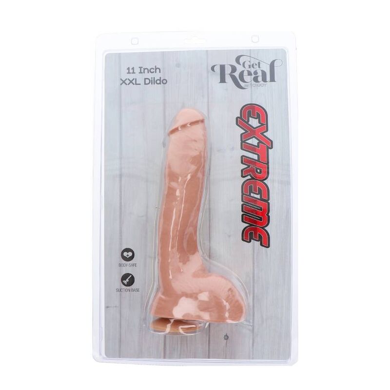 GET REAL - GODE EXTREME XXL 28 CM SKIN