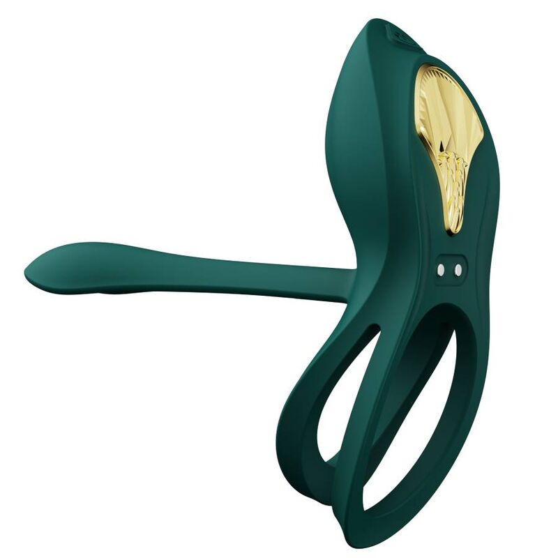 ZALO - BAYEK GREEN COUPLE VIBRATING RING