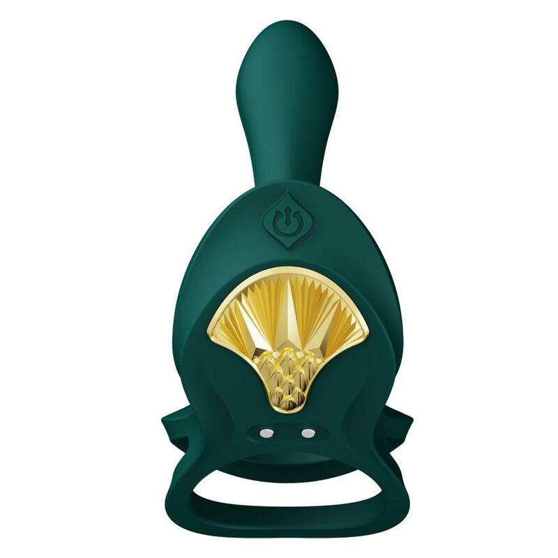ZALO - BAYEK GREEN COUPLE VIBRATING RING