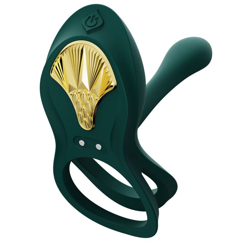 ZALO - BAYEK GREEN COUPLE VIBRATING RING