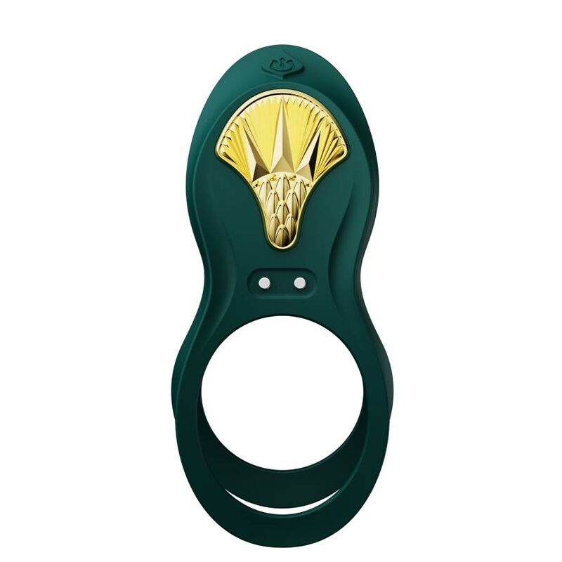 ZALO - BAYEK GREEN COUPLE VIBRATING RING