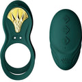 ZALO - BAYEK GREEN COUPLE VIBRATING RING