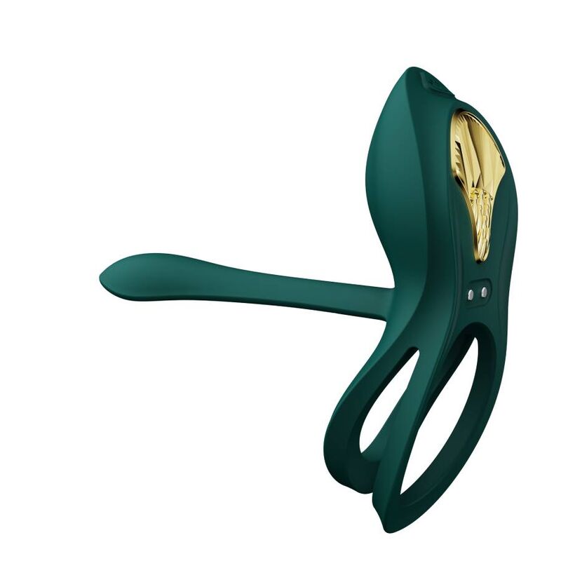 ZALO - BAYEK GREEN COUPLE VIBRATING RING