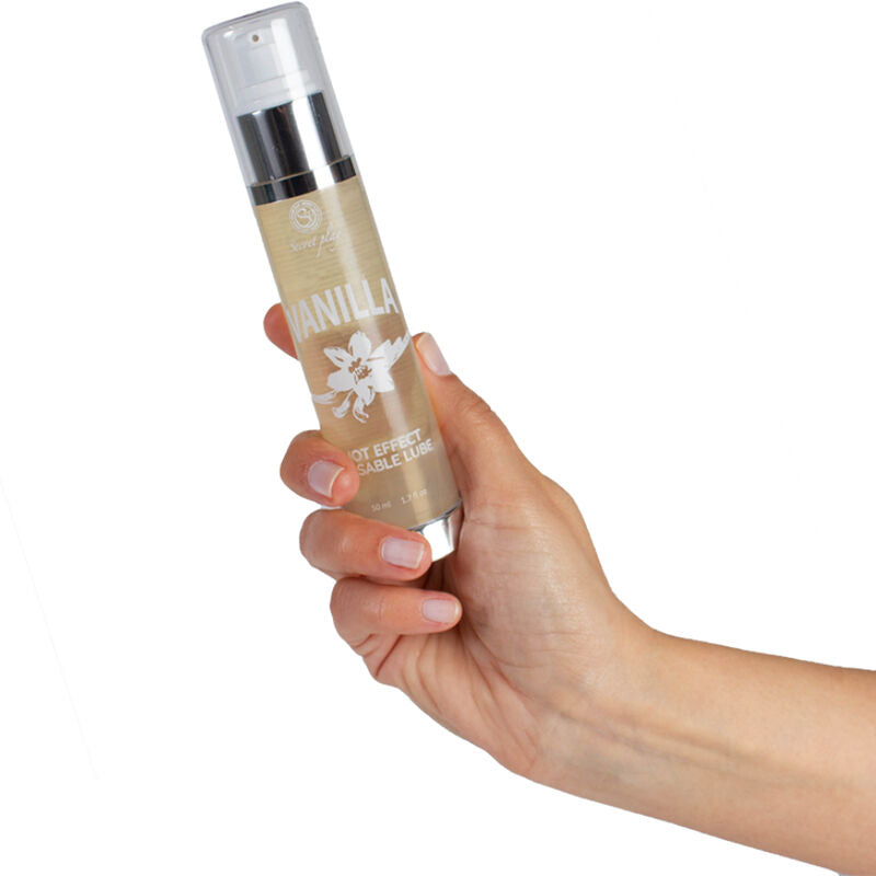 SECRETPLAY - 2-IN-1 VANILLA WARMING LUBRICANT 50 ML