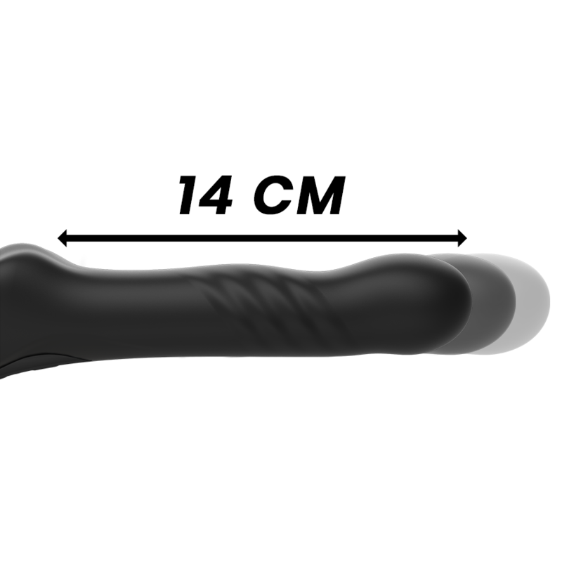 IBIZA - STRAPLESS VIBRATOR WITH UP & DOWN REMOTE CONTROL