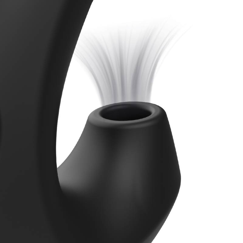 IBIZA - VIBRATING CLIPPER DIE AND POWERFUL CLITORAL SUCTION