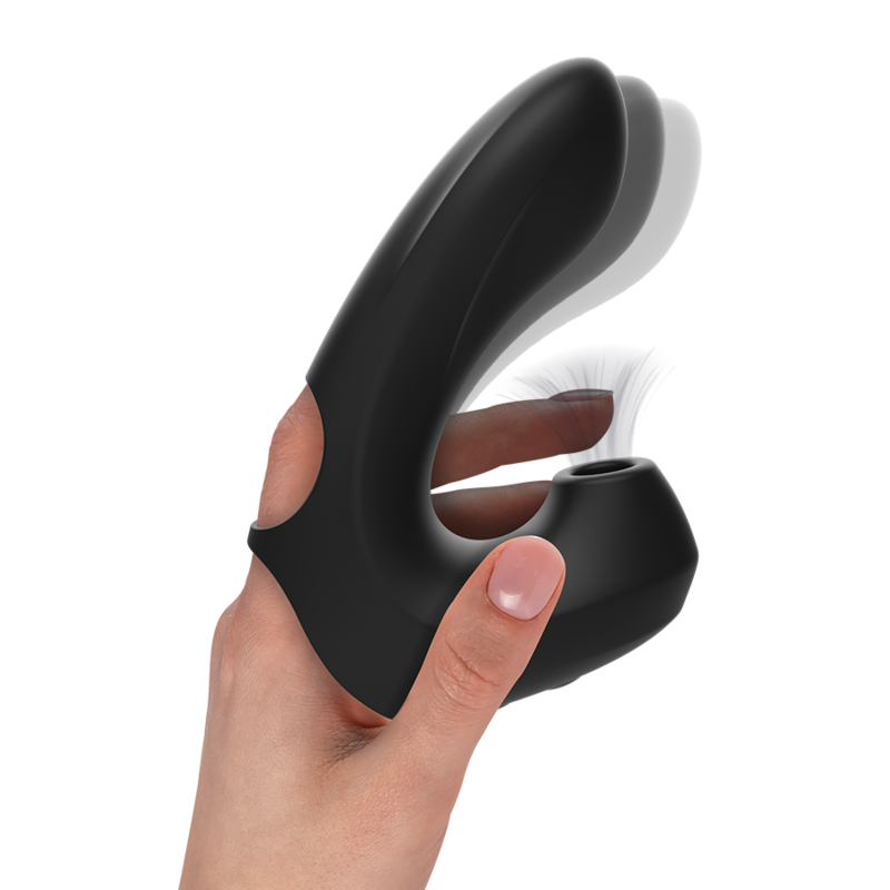 IBIZA - VIBRATING CLIPPER DIE AND POWERFUL CLITORAL SUCTION