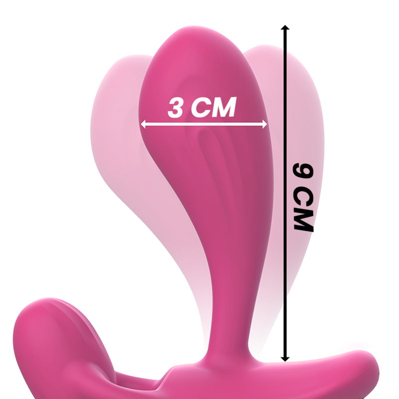 INTENSE - SHELLY PLUG PINK ANAL REMOTE
