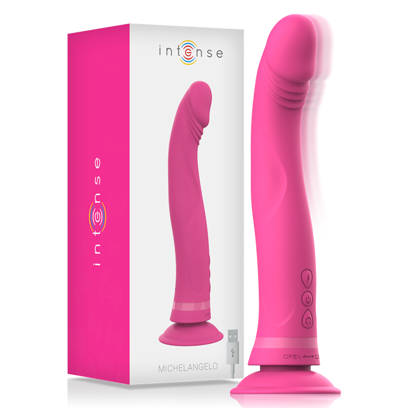 INTENSE - MICHELANGELO PINK SILICONE VIBRATOR