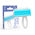 CASUAL LOVE - VIBRATING TONGUE RING BLUE