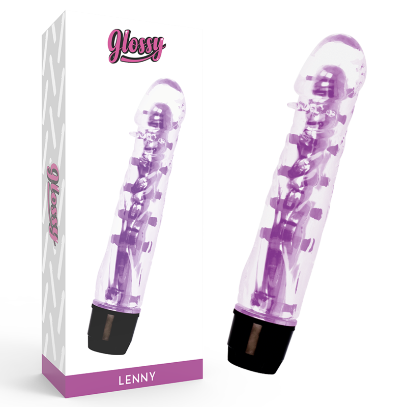 GLOSSY - VIBRATOR LENNY PURPLE