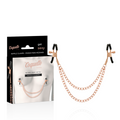 FLIRTY CHIC DESIRE - FANCY METAL NIPPLE CLAMPS WITH CHAIN