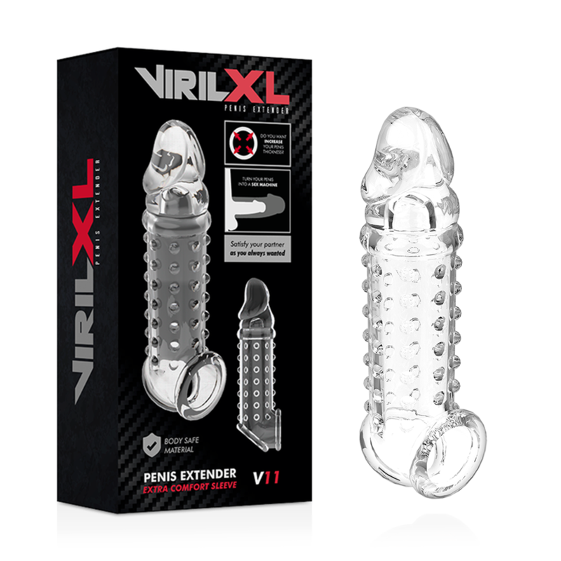 VIRILXL - PENIS EXTENDER AND CLEAR SHEATH V11