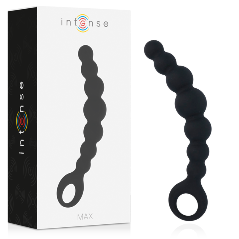 INTENSE - BLACK ANAL BEADS