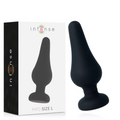 INTENSE - PIPO L SILICONE BLACK ANAL PLUG 13 CM