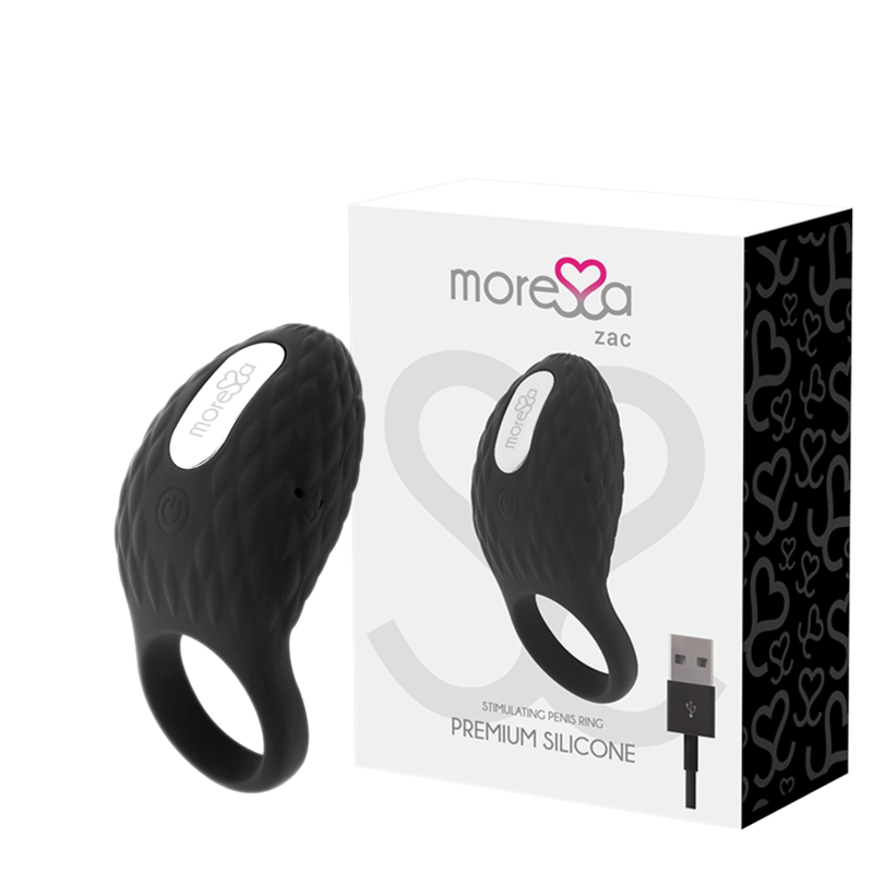 RECHARGEABLE VIBRATING RING MORESSA ZAC PREMIUM