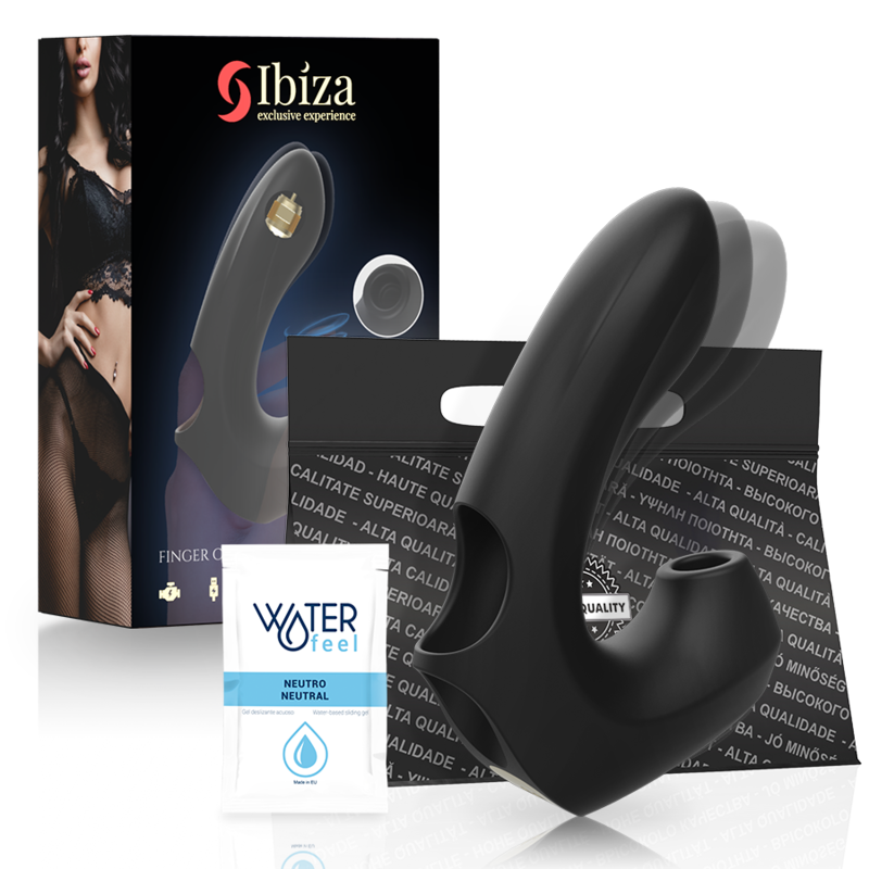 IBIZA - VIBRATING CLIPPER DIE AND POWERFUL CLITORAL SUCTION