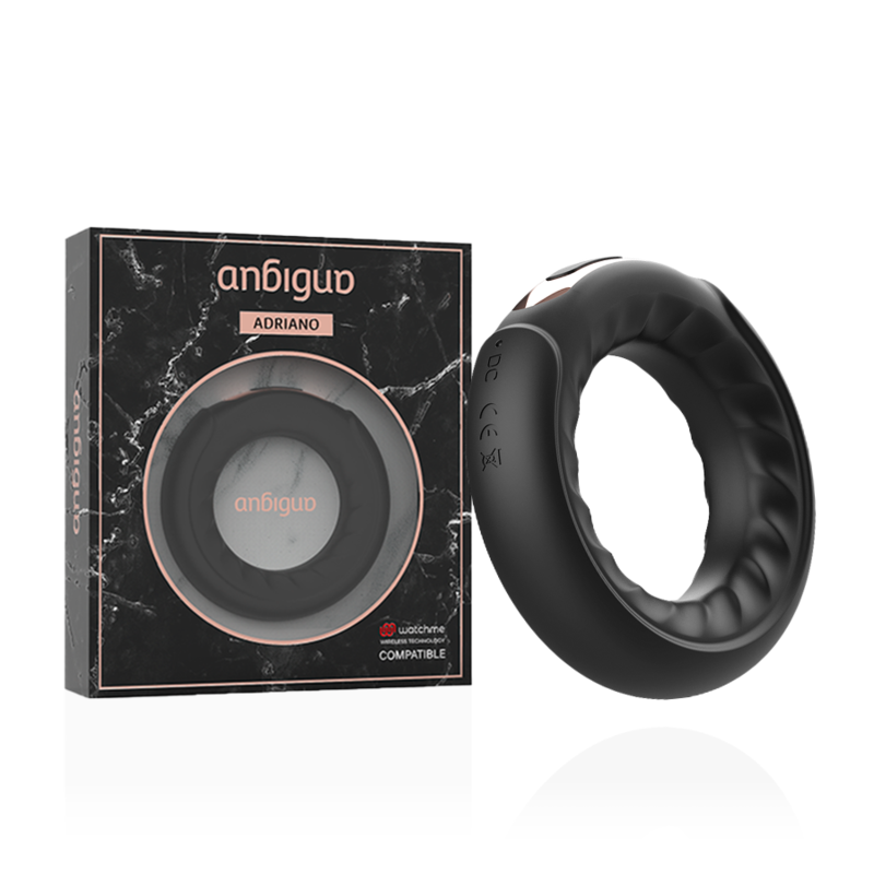 ANBIGUO - ADRIANO VIBRATING RING + WATCHME REMOTE