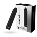 BLACK&SILVER - KERNEX 2 BLACK VIBRATING MAGNETIC BALL