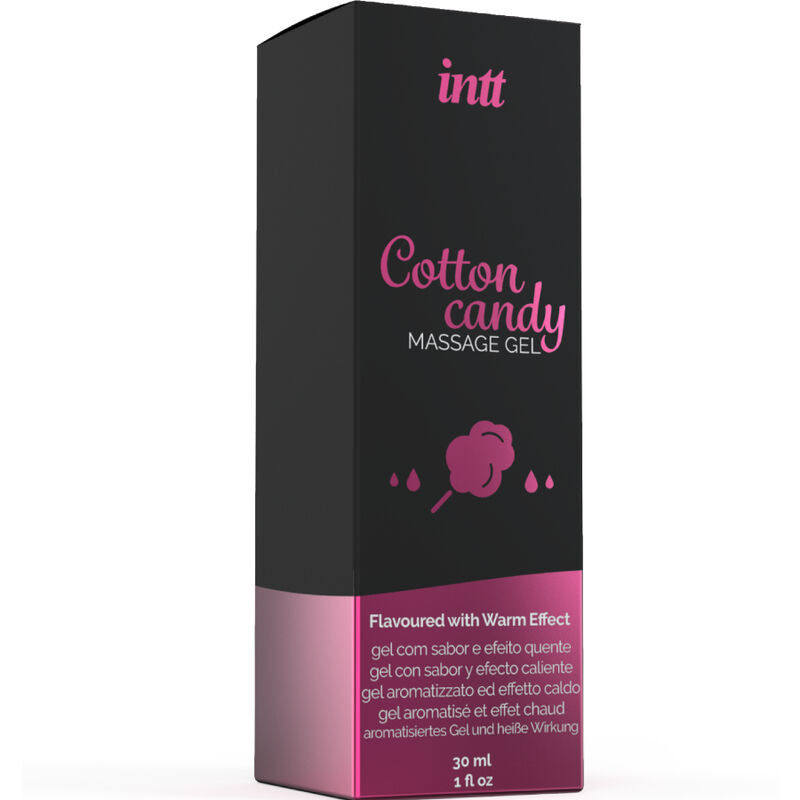 INTT MASSAGE & ORAL SEX - COTTON BABE DADDY-FLAVORED MASSAGE GEL WITH WARMING EFFECT