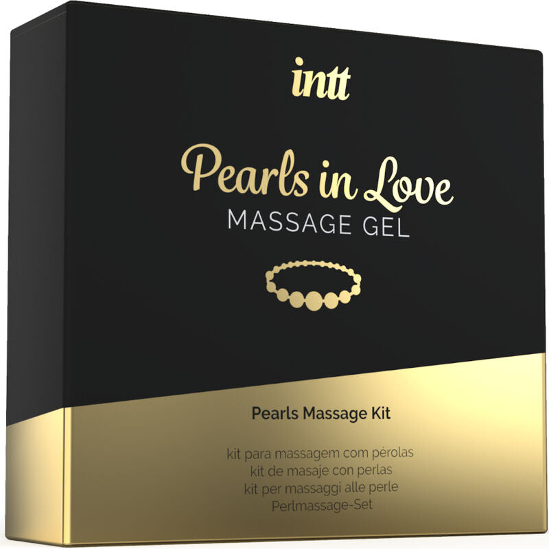 INTENSE MASSAGE & ORAL SEX - LOVE BEADS WITH PEARL NECKLACE AND SILICONE GEL