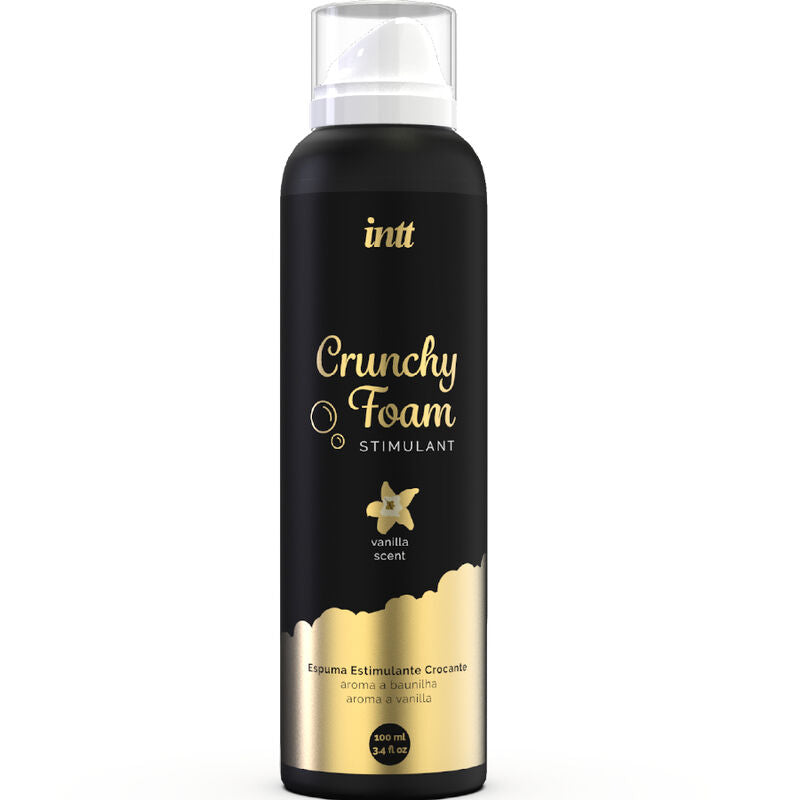 INTIMATE MASSAGE & ORAL SEX - CRUNCHY CRUNCHY VANILLA STIMULATING MOUSSE
