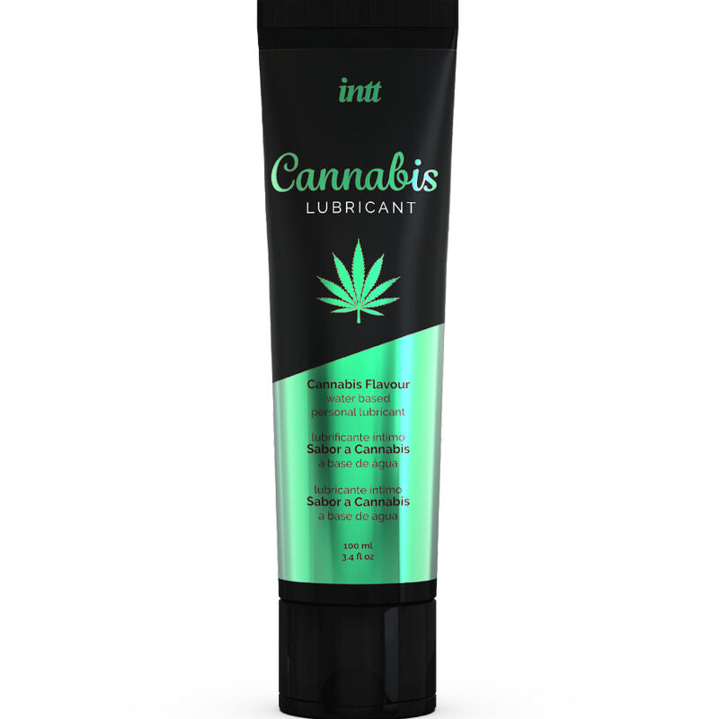 INTT LUBRICANTS - WATER-BASED CANNABIS FLAVOR INTIMATE LUBRICANT