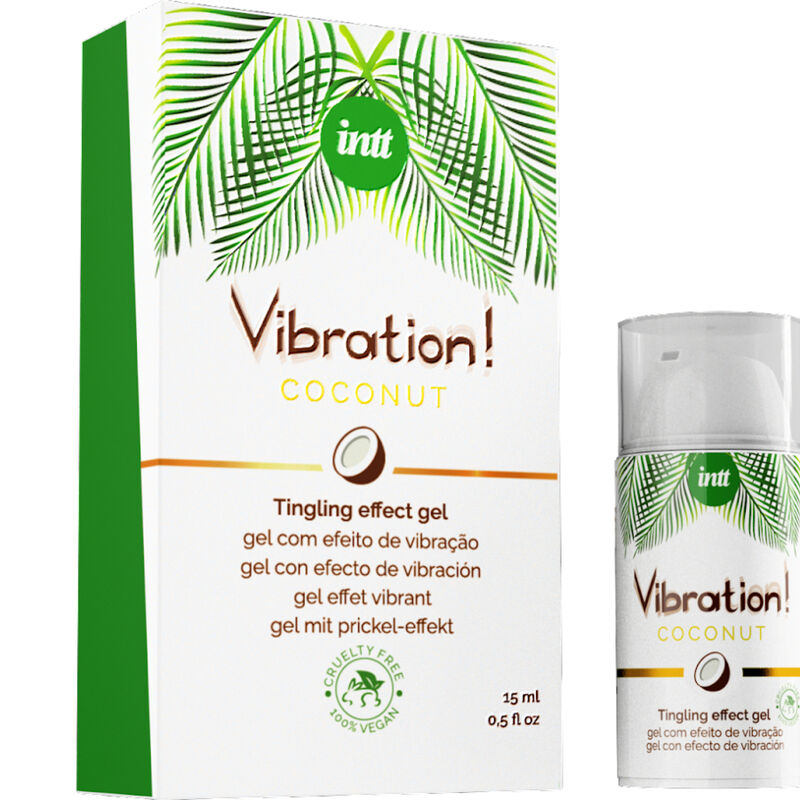INTT - POWERFUL VIBRATION GEL LIQUID VIBRATOR VEGAN