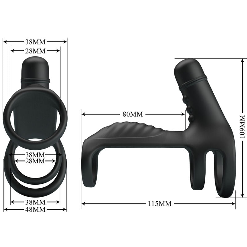 PRETTY LOVE - STRETCHABLE SOFT SILICONE EXTENSION SLEEVE