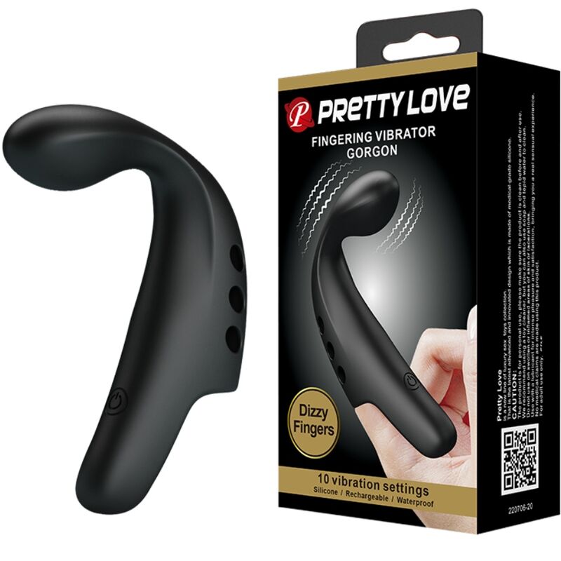 PRETTY LOVE - BLACK GORGON VIBRATOR DICE