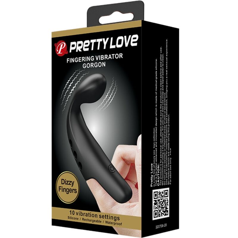 PRETTY LOVE - BLACK GORGON VIBRATOR DICE